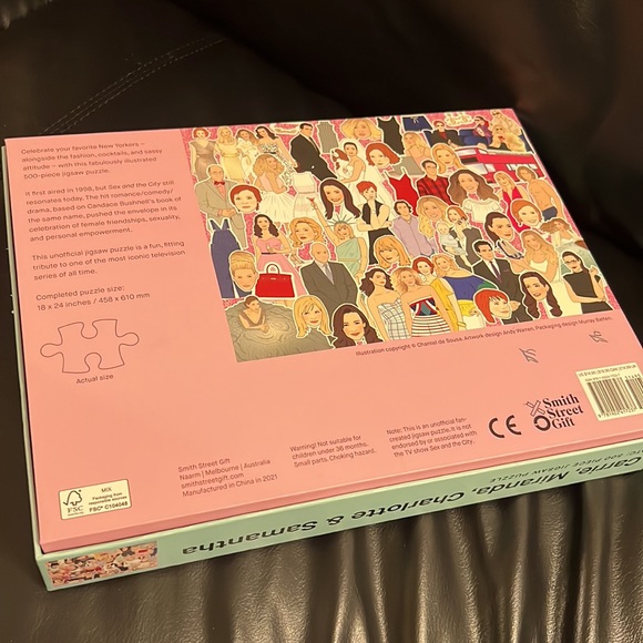 Carrie, Miranda, Charlotte Samantha Jigsaw Puzzle SEX AND THE CITY MR BIG LK NEW - Picture 3 of 3